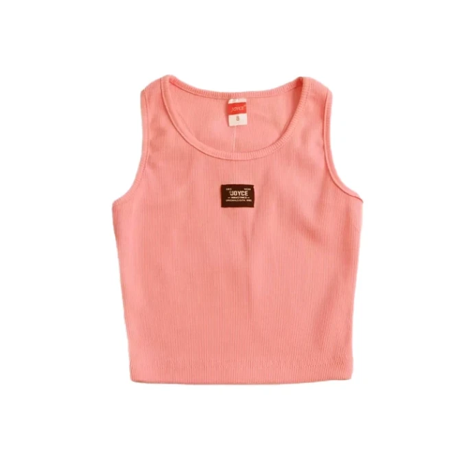 Εφηβική μπλούζα για κορίτσι crop top Joyce 2413800-1