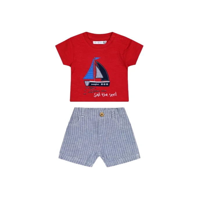 Βρεφικό σετ 2τμχ για αγόρι sail the seas Energino 11-224475-0 5210220