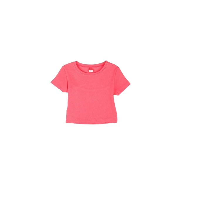 Εφηβική μπλούζα crop top για κορίτσι Joyce 2513516-2