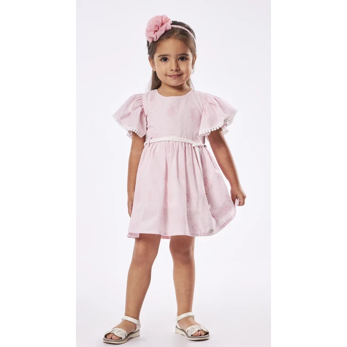 Παιδικό σετ 2τμχ για κορίτσι φόρεμα ροζ Ebita 238226 - 5