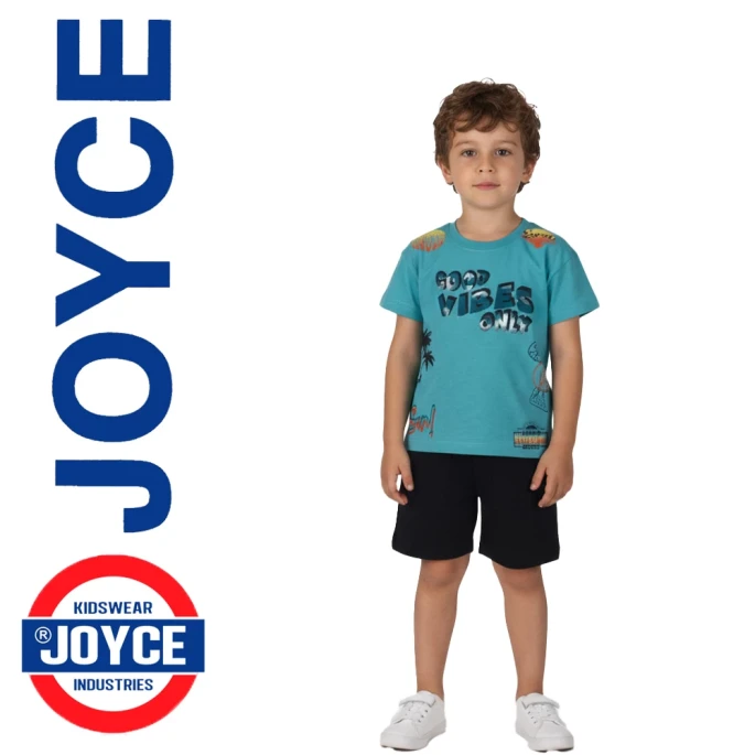 Παιδικό σετ 2τμχ για αγόρι cool vibes only Joyce 2612131