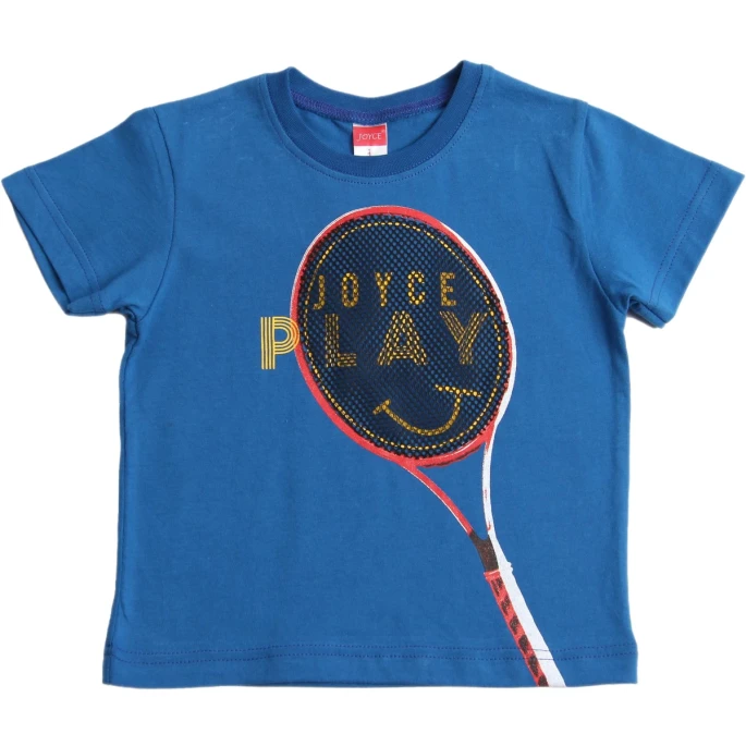 Παιδικό σετ 2τμχ για αγόρι μπλούζα βερμούδα spin deuce serve play Joyce 2312141 - 2