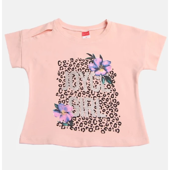 Παιδικό σετ 2τμχ για κορίτσι μπλουζάκι κολάν girl Joyce 2311117 - 2